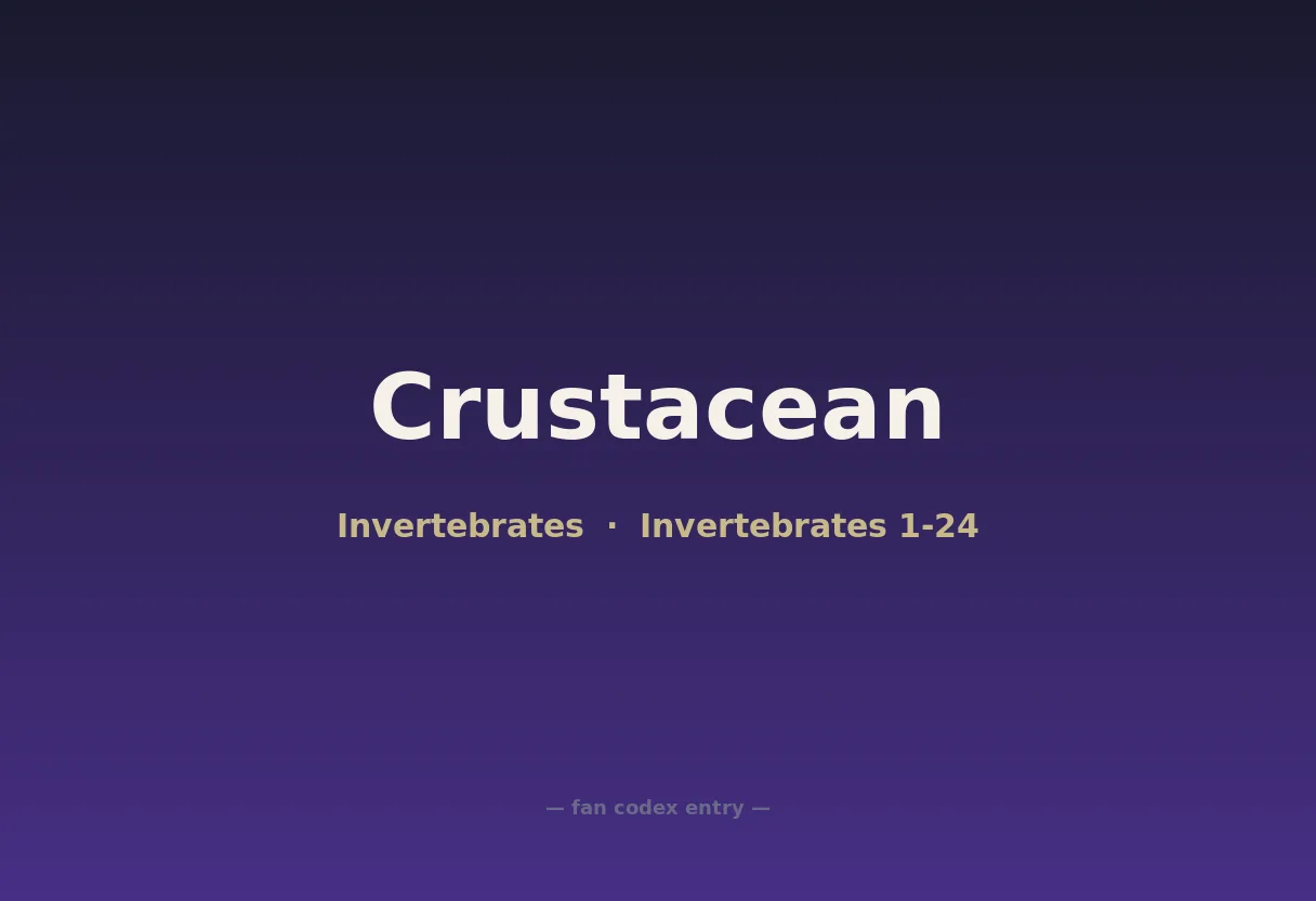 Crustacean